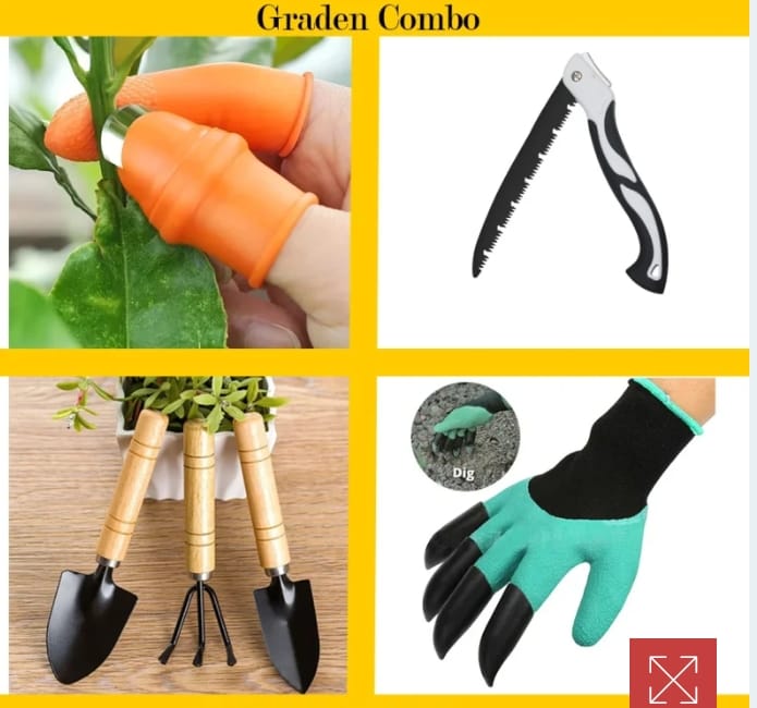 4-in-1 Gardening Tools Combo