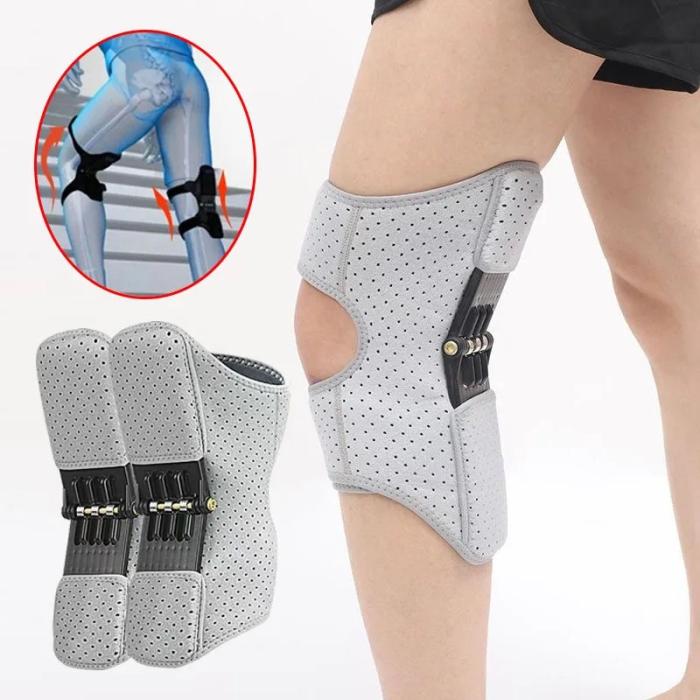 1.Pcs Knee Support Pad For Suitable Walking And Climbing (Gray Colour)