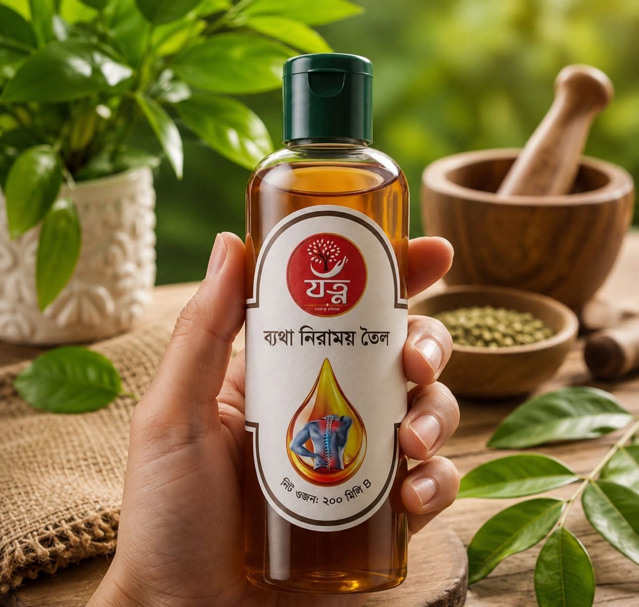 যত্ন ব্যথা নিরাময় তৈল ২০০ মিলি
